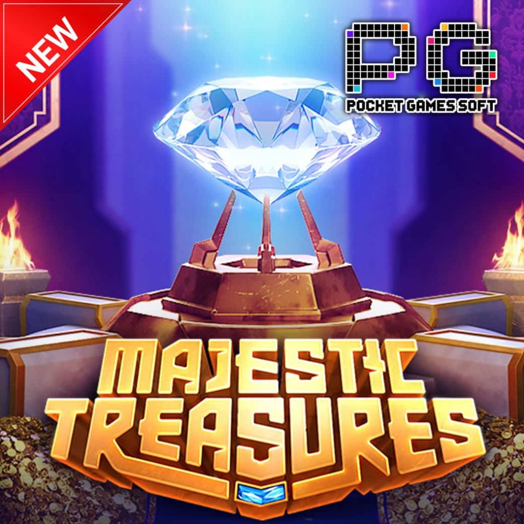 รีวิว pg เกมสล็อต Majestic Treasures